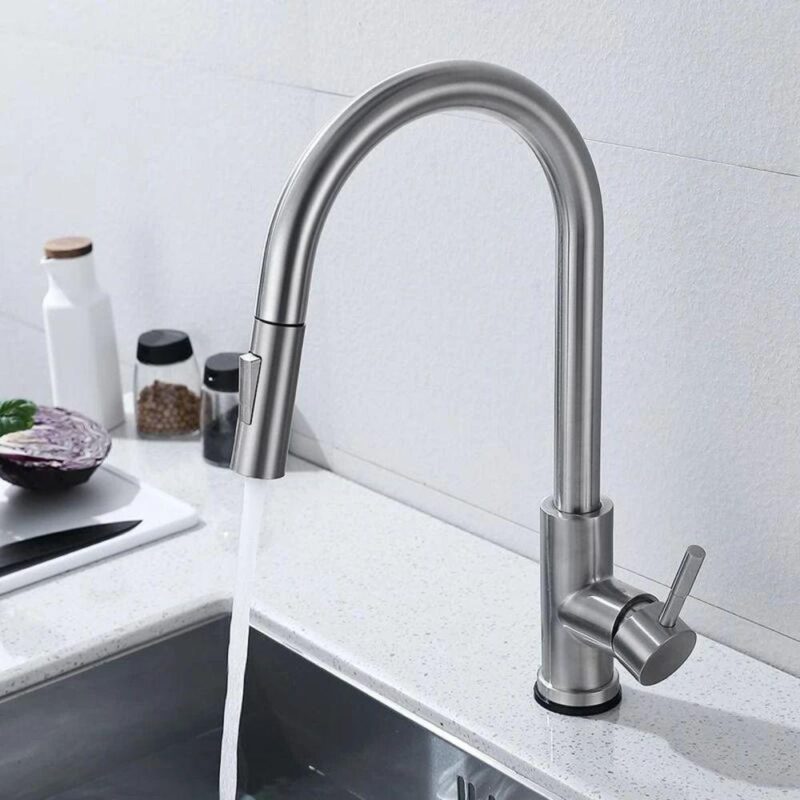 Imperium Touch Control Dual Function Pull Out Spout Kitchen Faucetnull